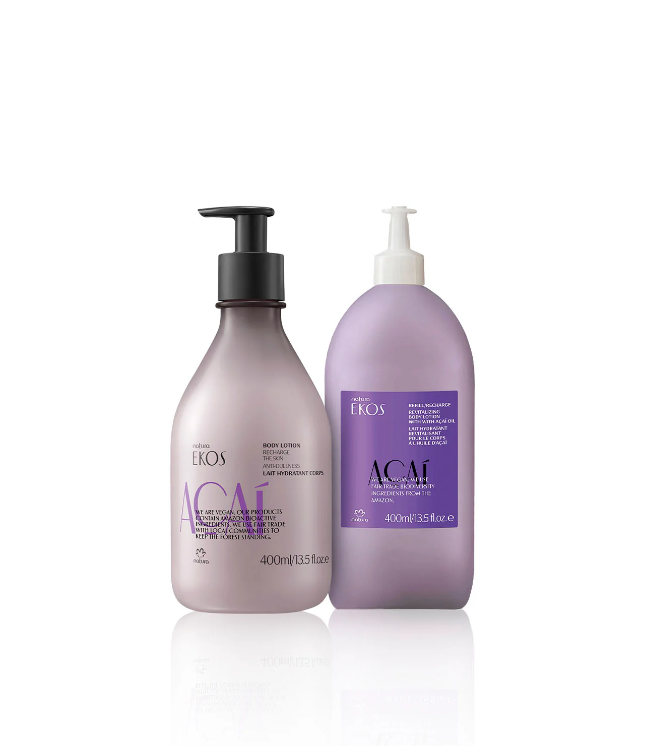 Acai Body Lotion with Refill - Image 3