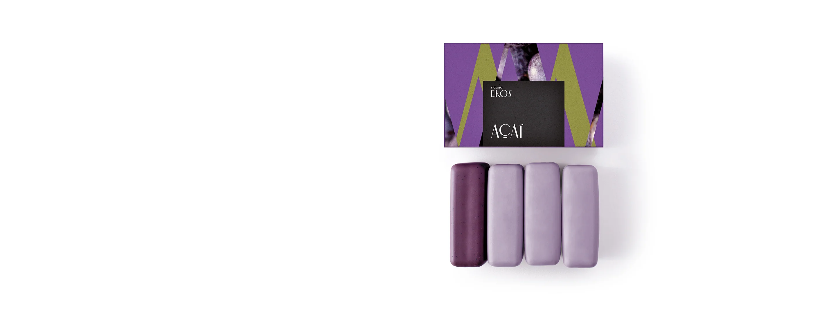 Ekos Açaí Creamy & Exfoliating Monopack Soap Set - Image 3
