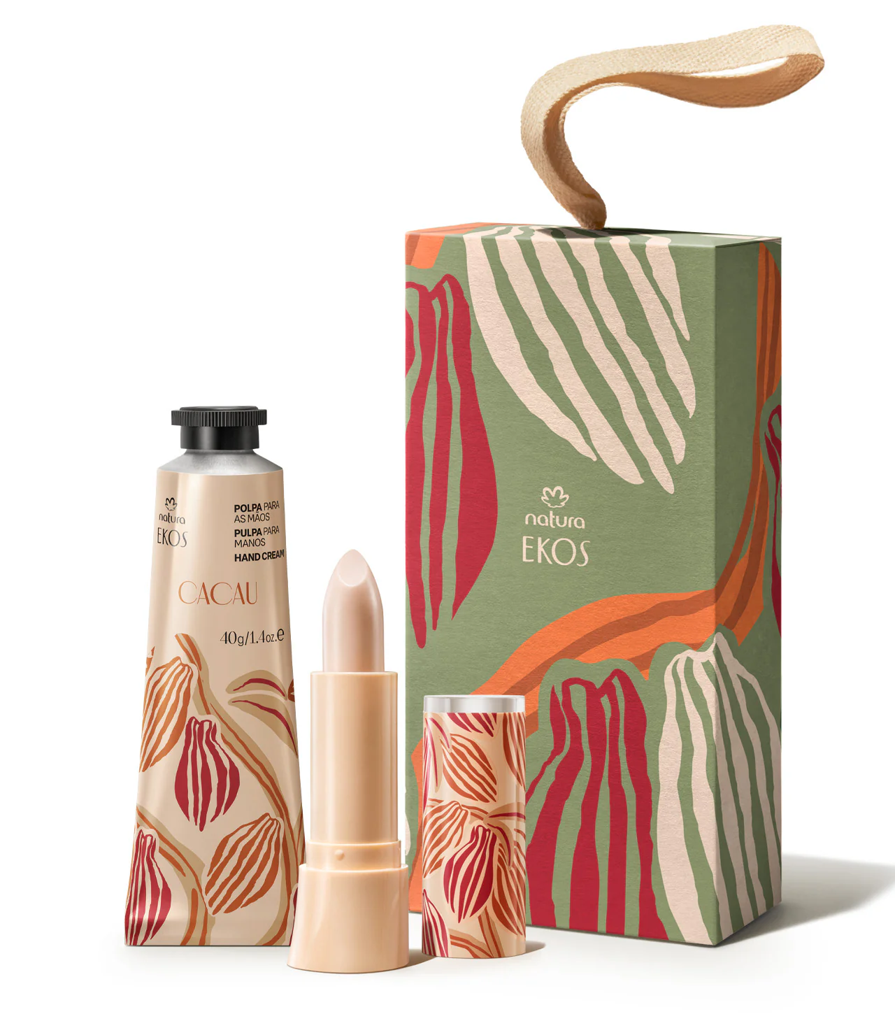 Ekos Cacau Hand & Lip Set - Image 3