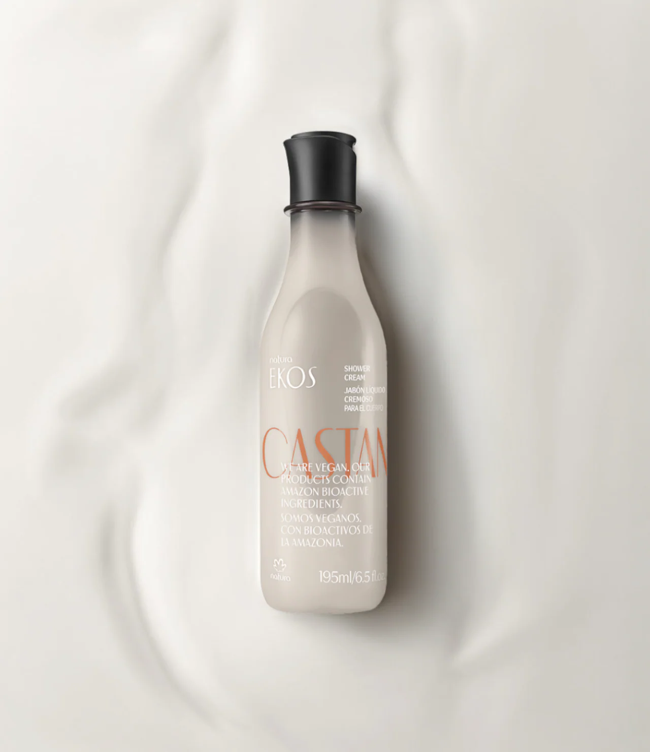 Ekos Castanha Creamy Shower Gel - Image 3